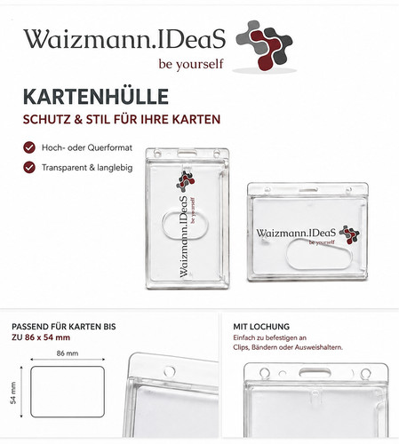 Kartenhalter ausweishülle - kartenhalter,