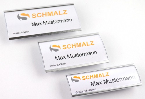 Hochwertiges namensschild aus - hochwertiges,