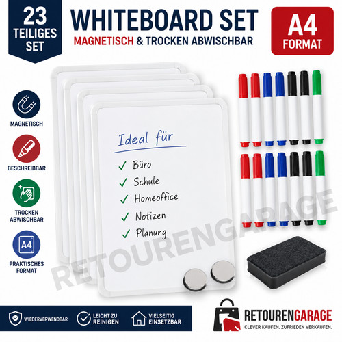 Whiteboard set magnetisch - whiteboard,
