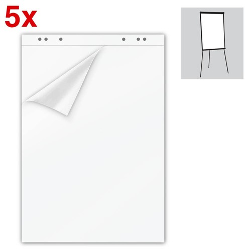 Flipchart papier blanko x - blanko,