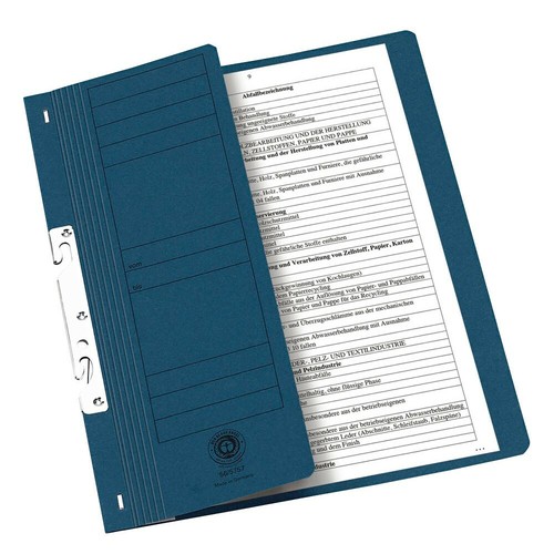 Einhakhefter blau 20 - blau,