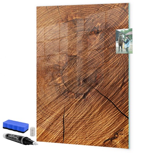 Glas memoboard für - memoboard,