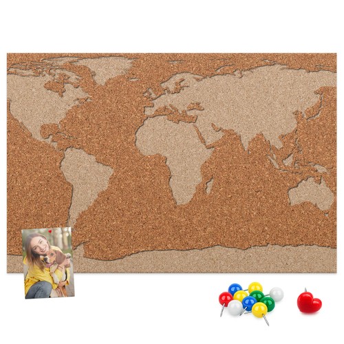 Bedruckte pinnwand korktafel - pinnwand,