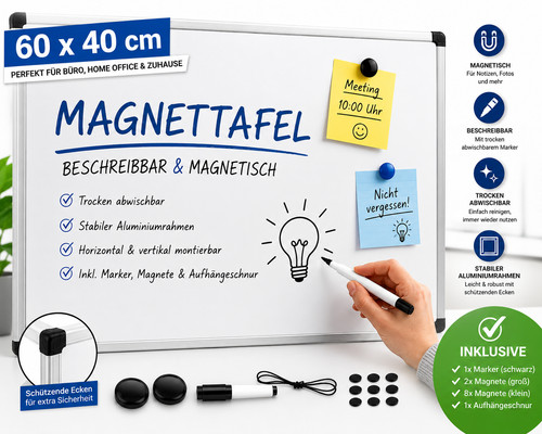 Magnetboard tafel mit - tafel,