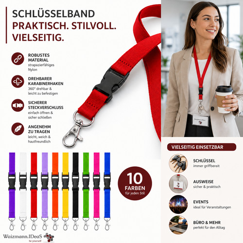 Schlüsselband umhängeband - schlüsselband,